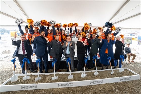 Photo of Maury High School Groundbreaking