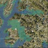 Suburban Acres Flood Map
