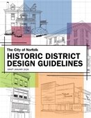 Cover graphic for the Draft Historic District Design Guidelines January 2026
