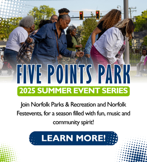 Five Points Park Summer Event Series graphic image link