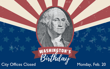 Washington Birthday Closure Image Link