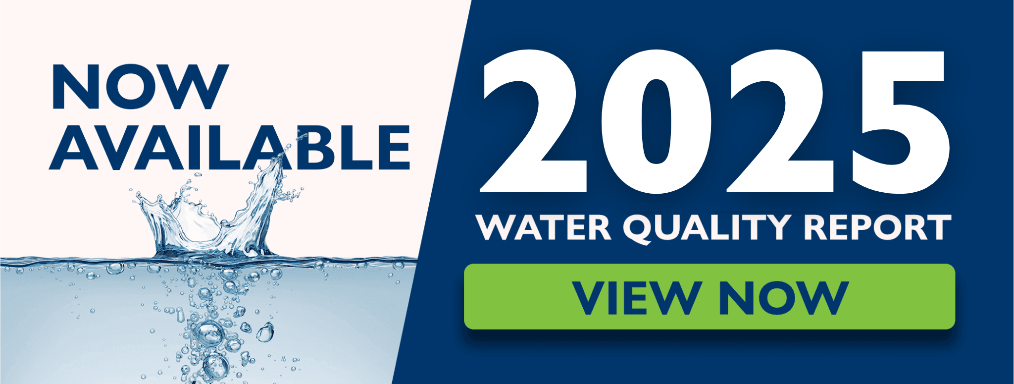 2025 Water quality Report Image Link