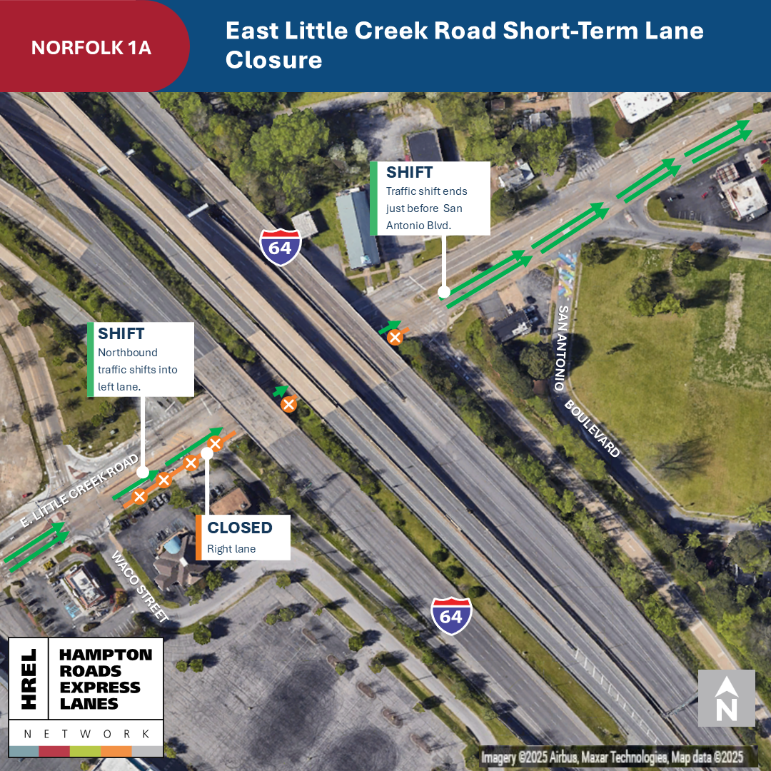 48 hour single lane closure spotlight image