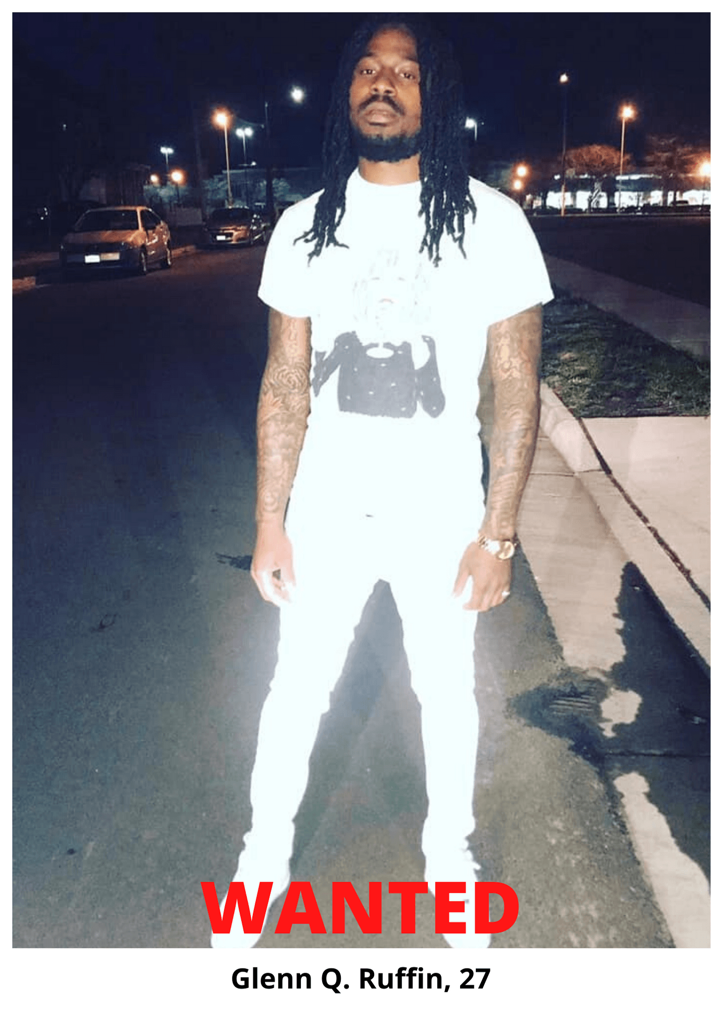 WANTED - Glenn Q Ruffin - Press Release