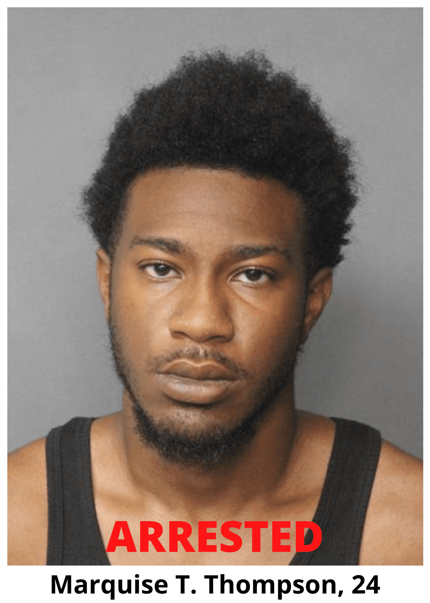Arrest Photo - Marquise T. Thompson