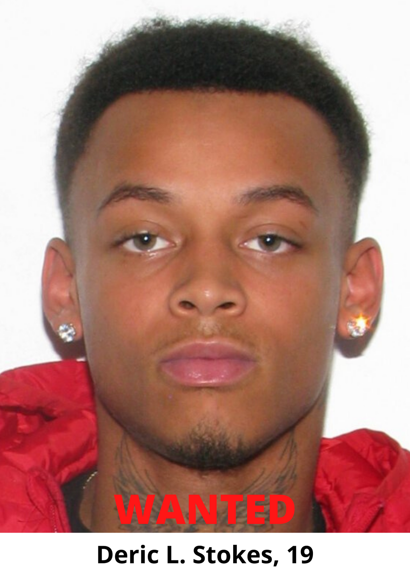 Wanted Photo - Deric L. Stokes