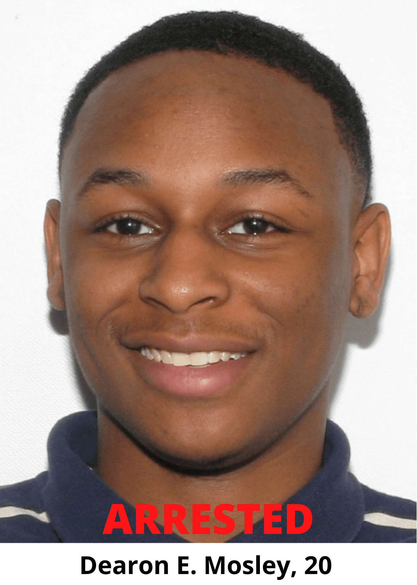 Arrest Photo - Dearon E. Mosley