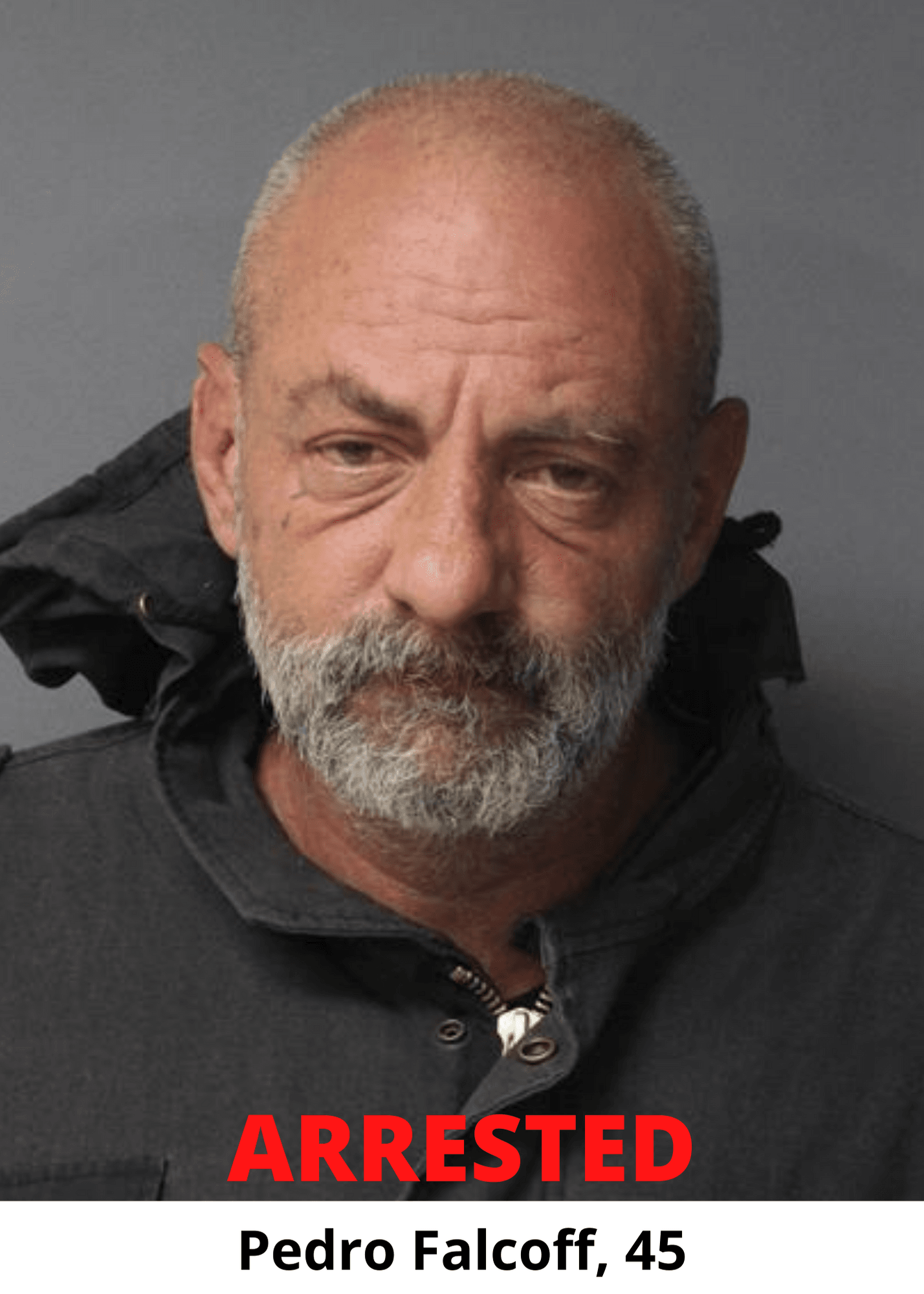 Arrest Photo - Pedro Falcoff