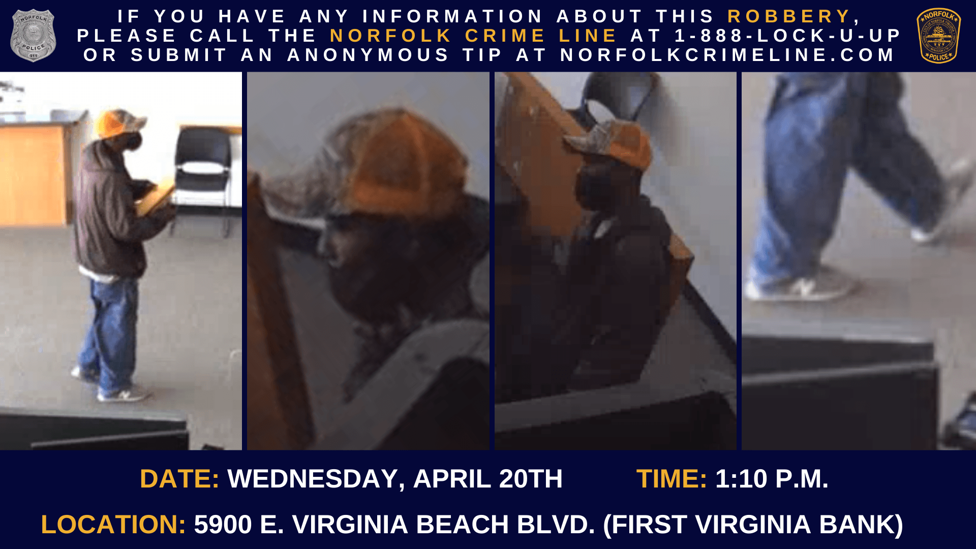 Attempted Bank Robbery 042022