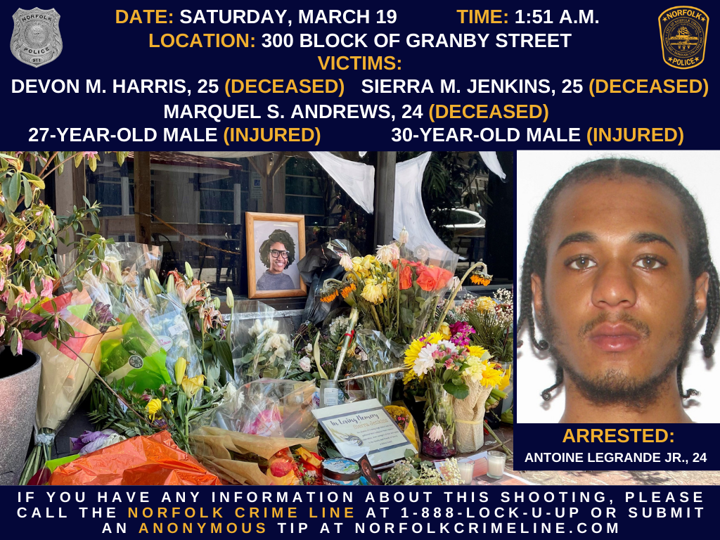 Arrest Photo - Antoine M. Legrande Jr
