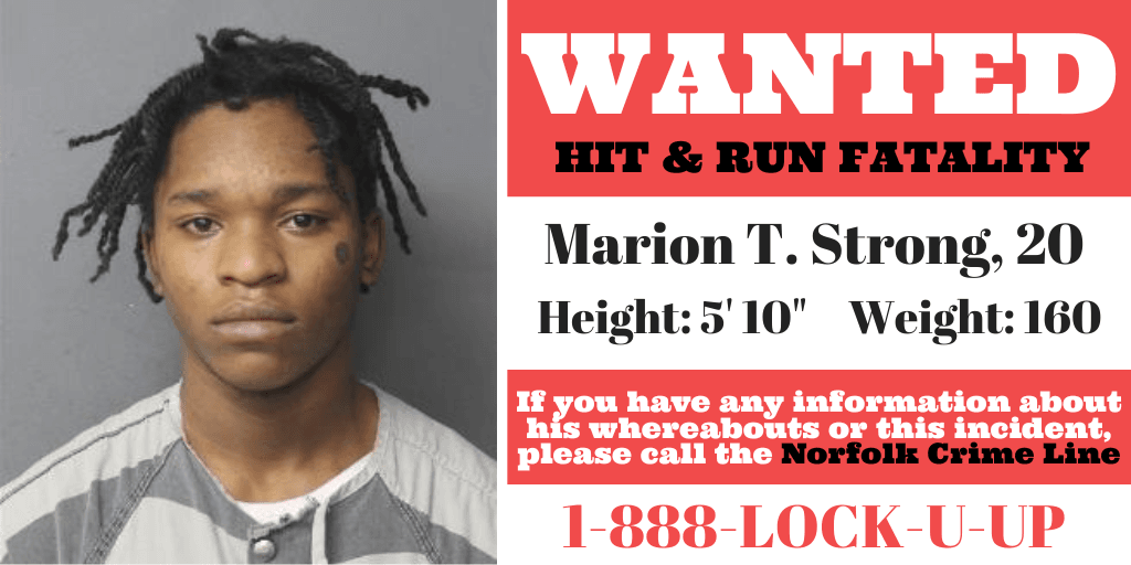 Wanted Photo - Marion Strong