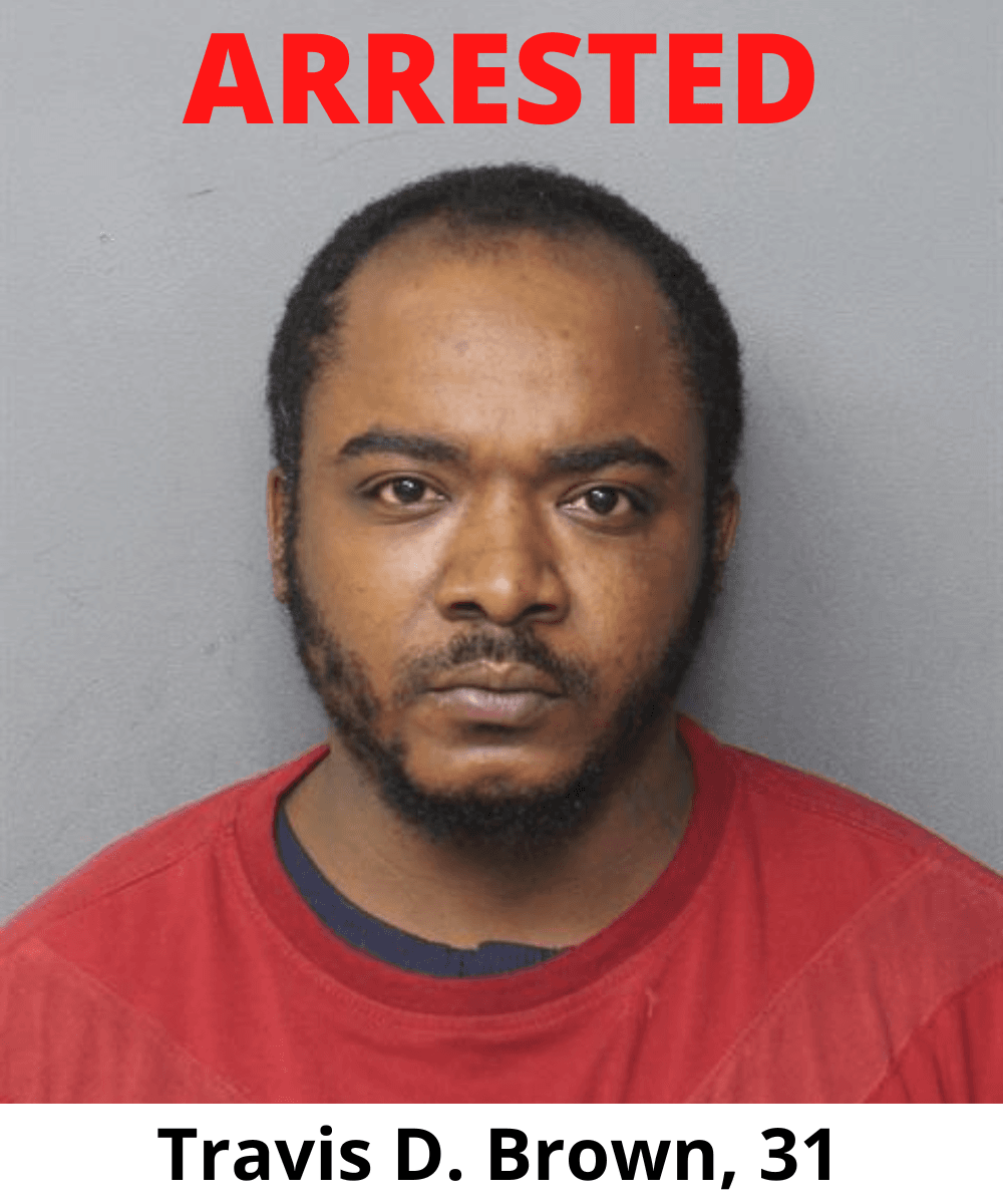 Booking Photo - Travis Brown