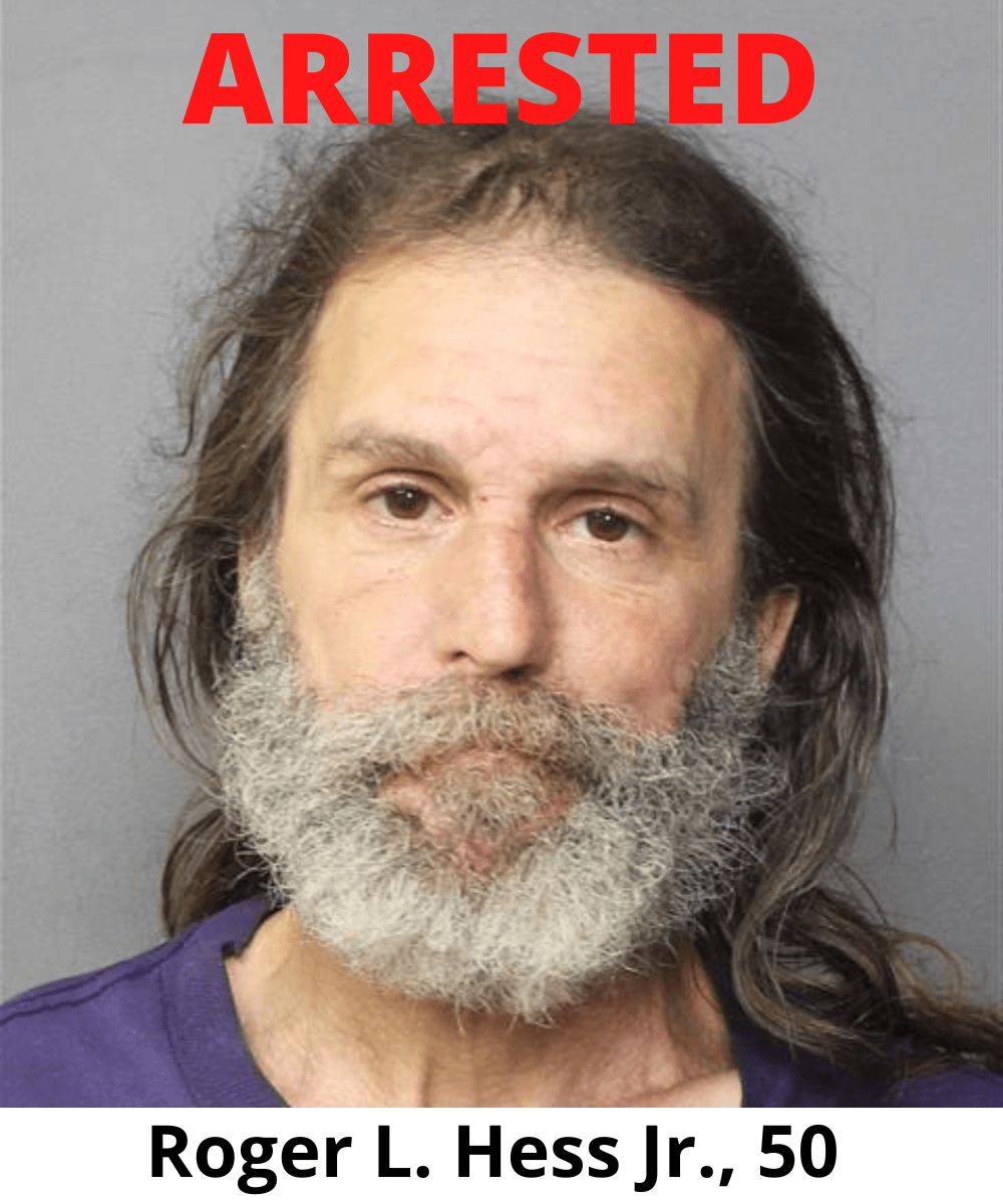 Booking Photo - Roger L. Hess