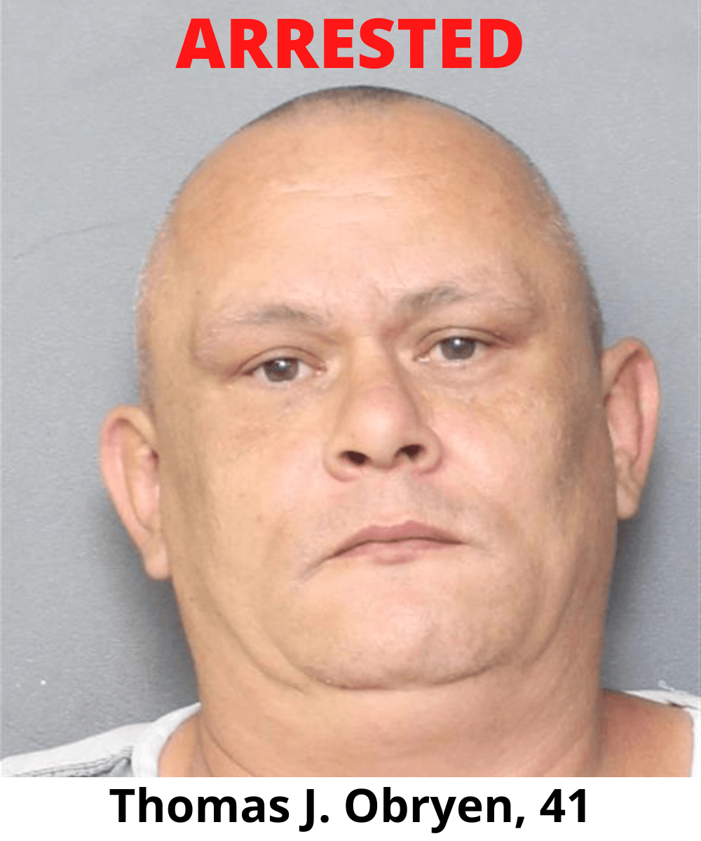 Booking Photo - Thomas J Obryen