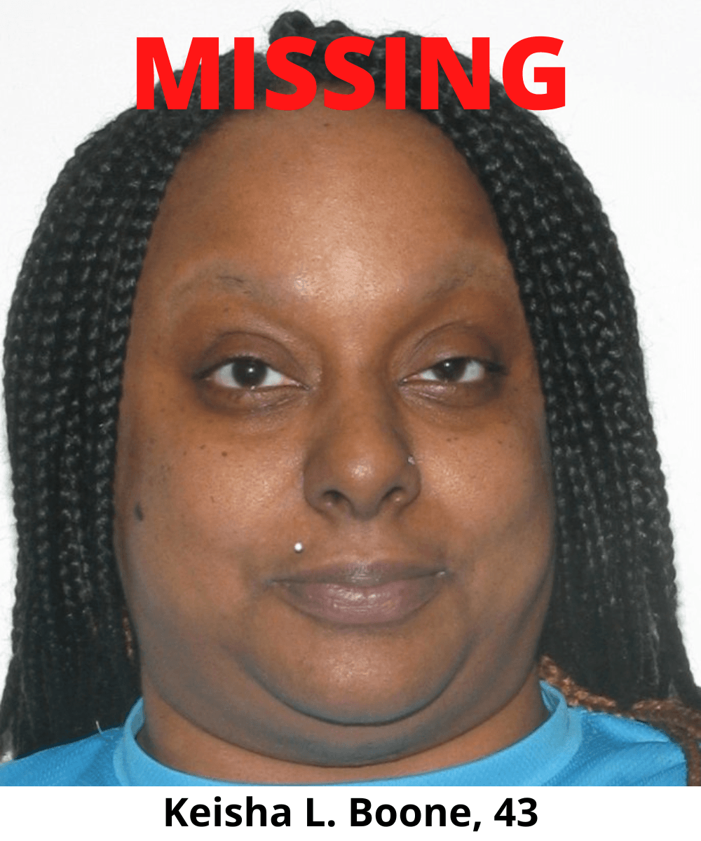 Missing Person - Keisha L Boone