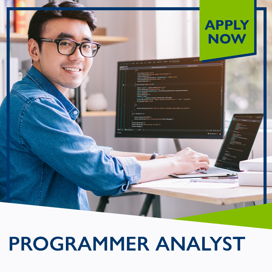 Featured Jobs Programmer Analyst image link